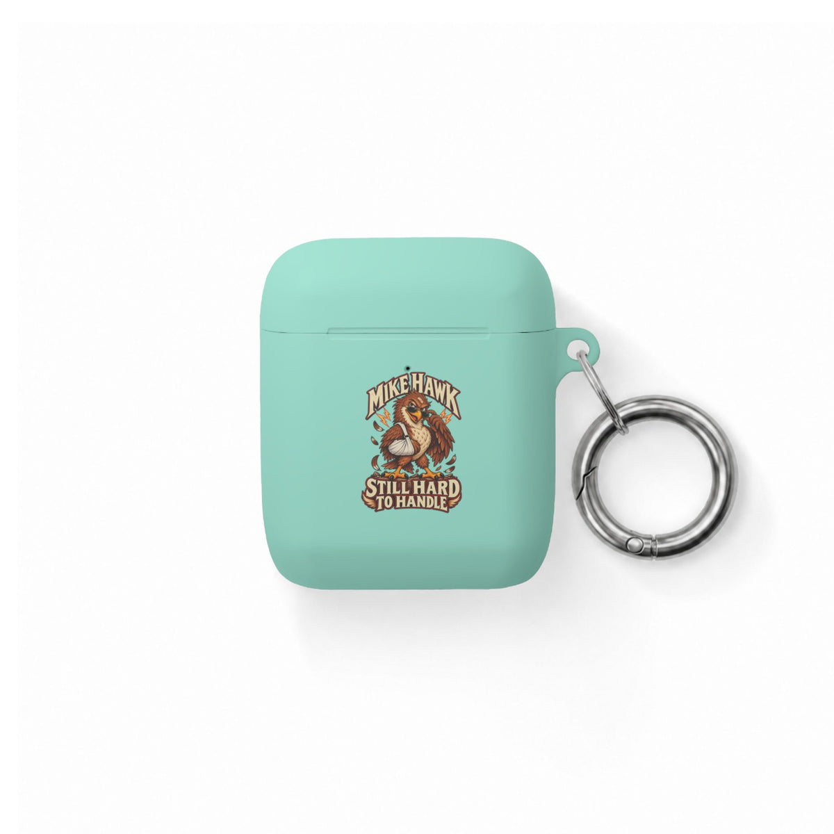 Minehawk Still Hard to Handle AirPods Case Cover with Keychain