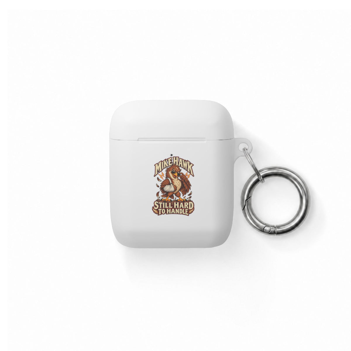 Minehawk Still Hard to Handle AirPods Case Cover with Keychain