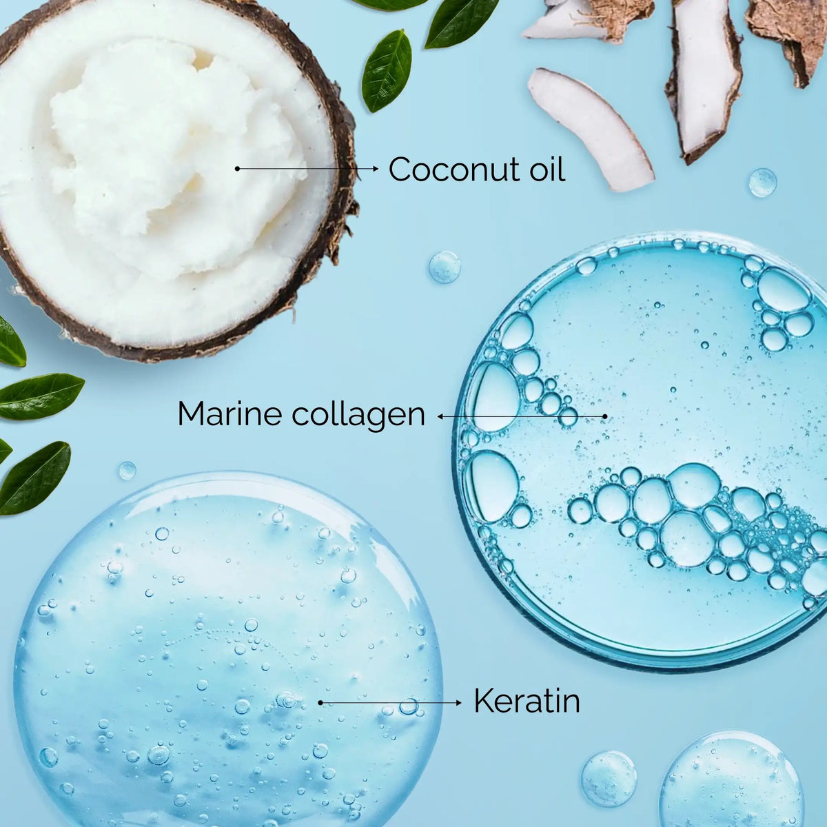 MAREE Keratin Hair Mask for Dry & Damaged Hair