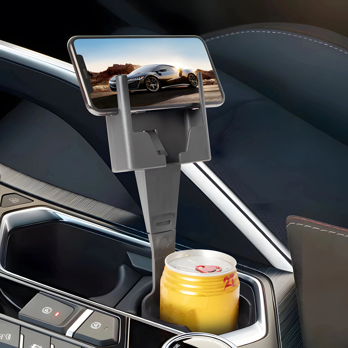 Universal Car Phone Holder | 2 in 1 Cup Holder Phone Mount