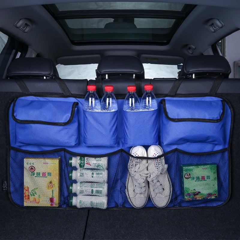Hanging Car Trunk Organizer – Backseat Storage Bag