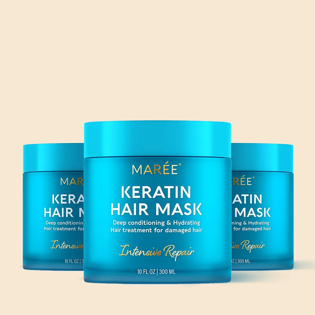 MAREE Keratin Hair Mask for Dry & Damaged Hair