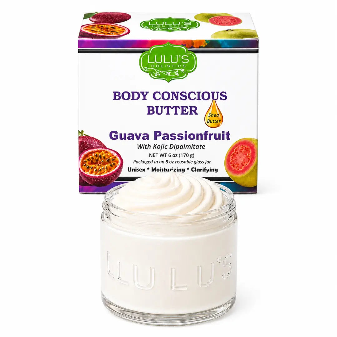Lulu's Holistics Cedarwood & Coconut Whipped Body Butter – Deep Moisture for Dry Skin