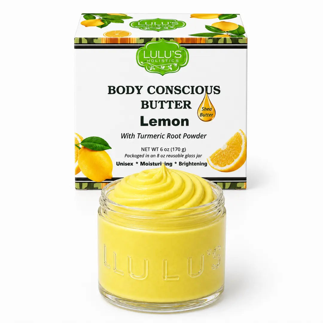 Lulu's Holistics Cedarwood & Coconut Whipped Body Butter – Deep Moisture for Dry Skin