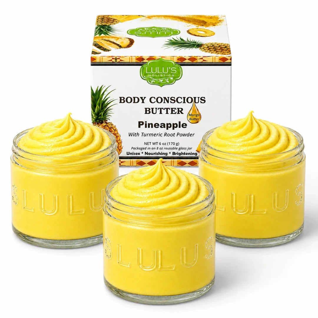 Lulu's Holistics Cedarwood & Coconut Whipped Body Butter – Deep Moisture for Dry Skin