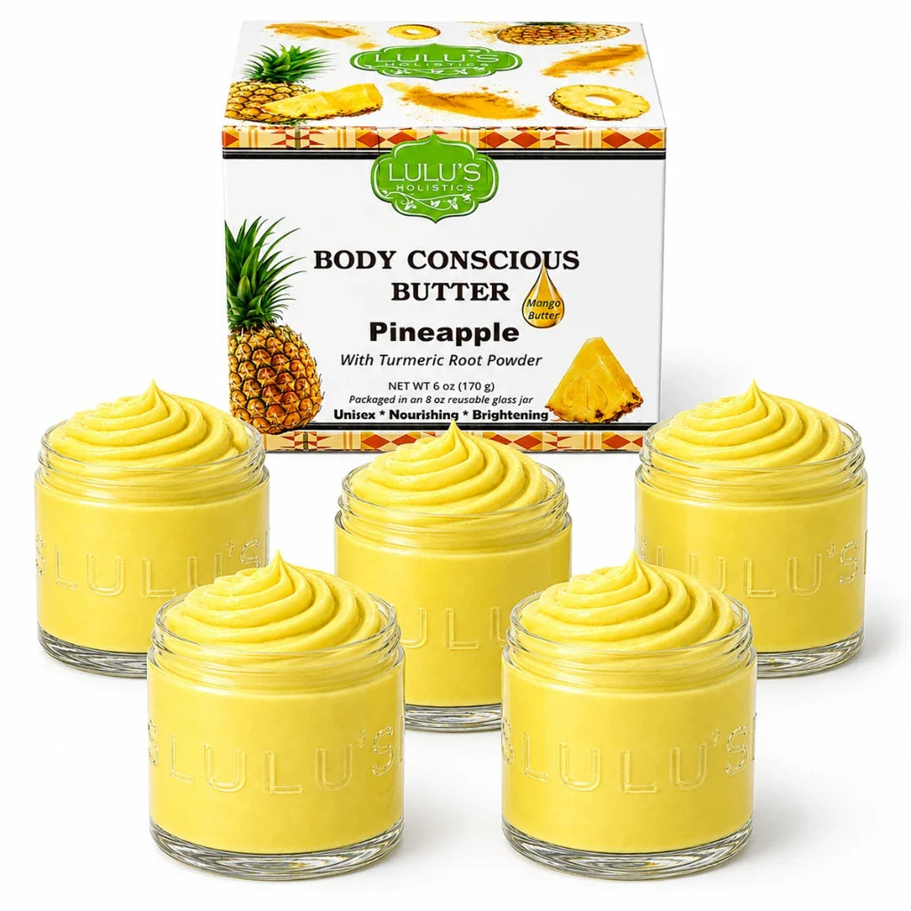 Lulu's Holistics Cedarwood & Coconut Whipped Body Butter – Deep Moisture for Dry Skin