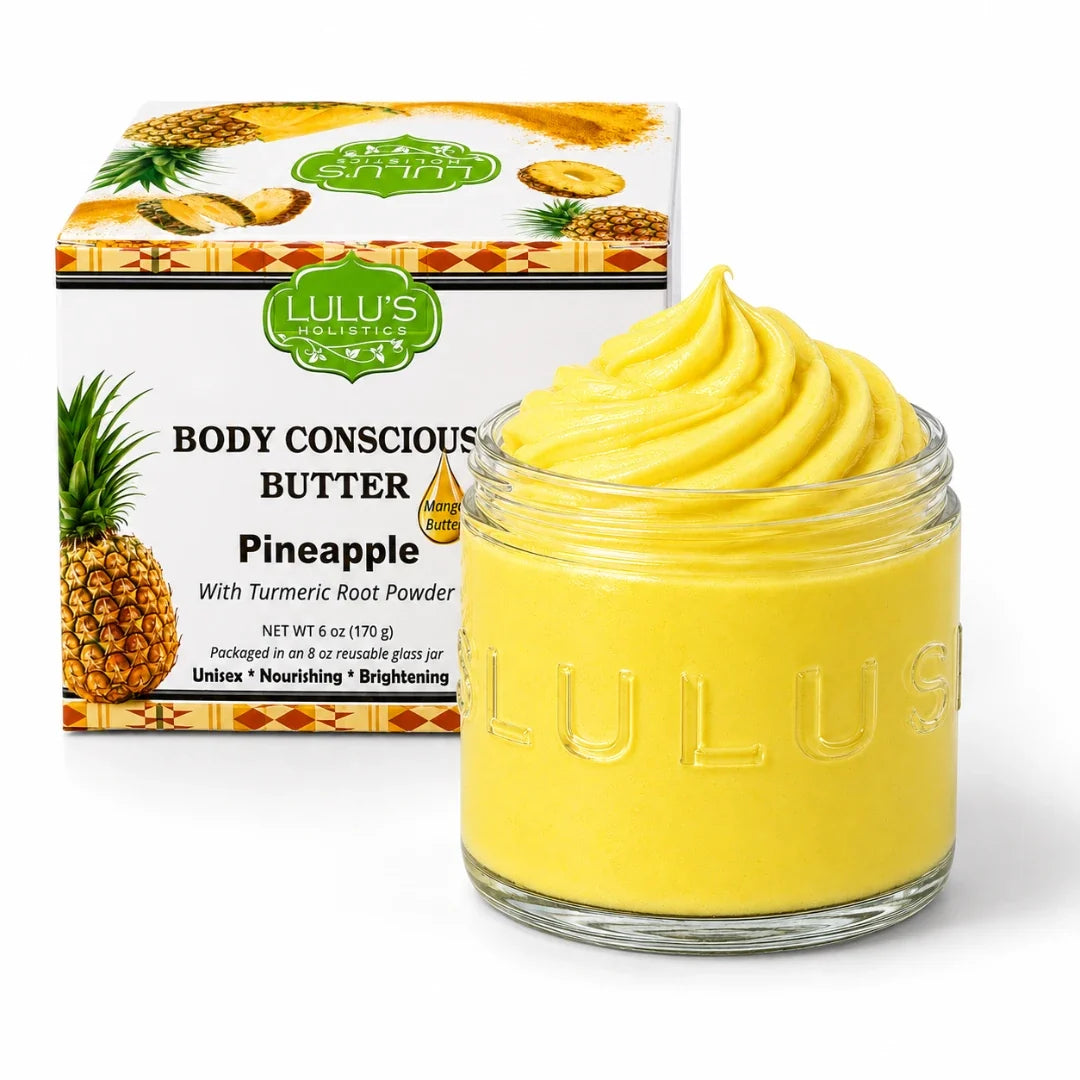 Lulu's Holistics Cedarwood & Coconut Whipped Body Butter – Deep Moisture for Dry Skin