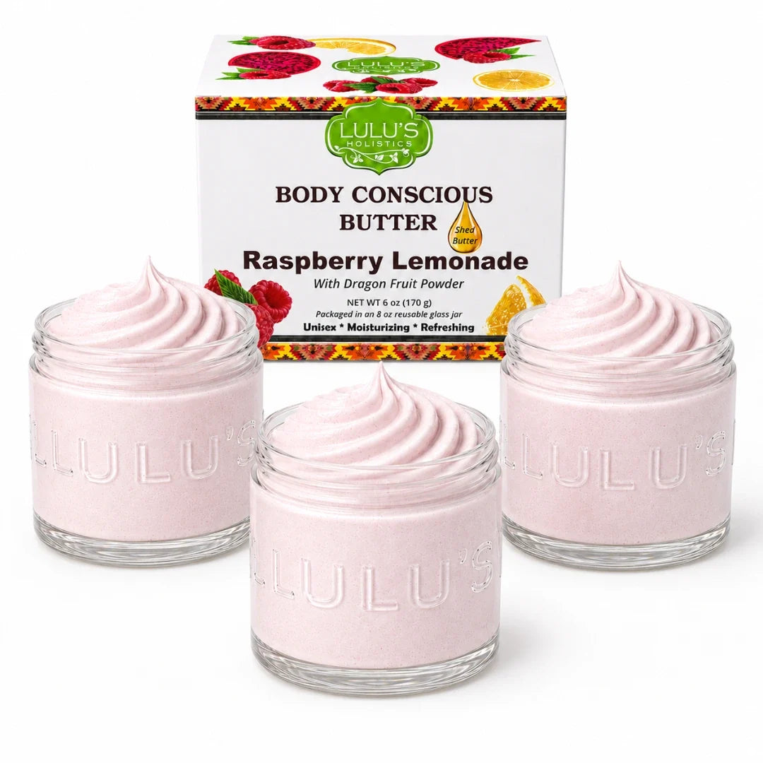 Lulu's Holistics Cedarwood & Coconut Whipped Body Butter – Deep Moisture for Dry Skin