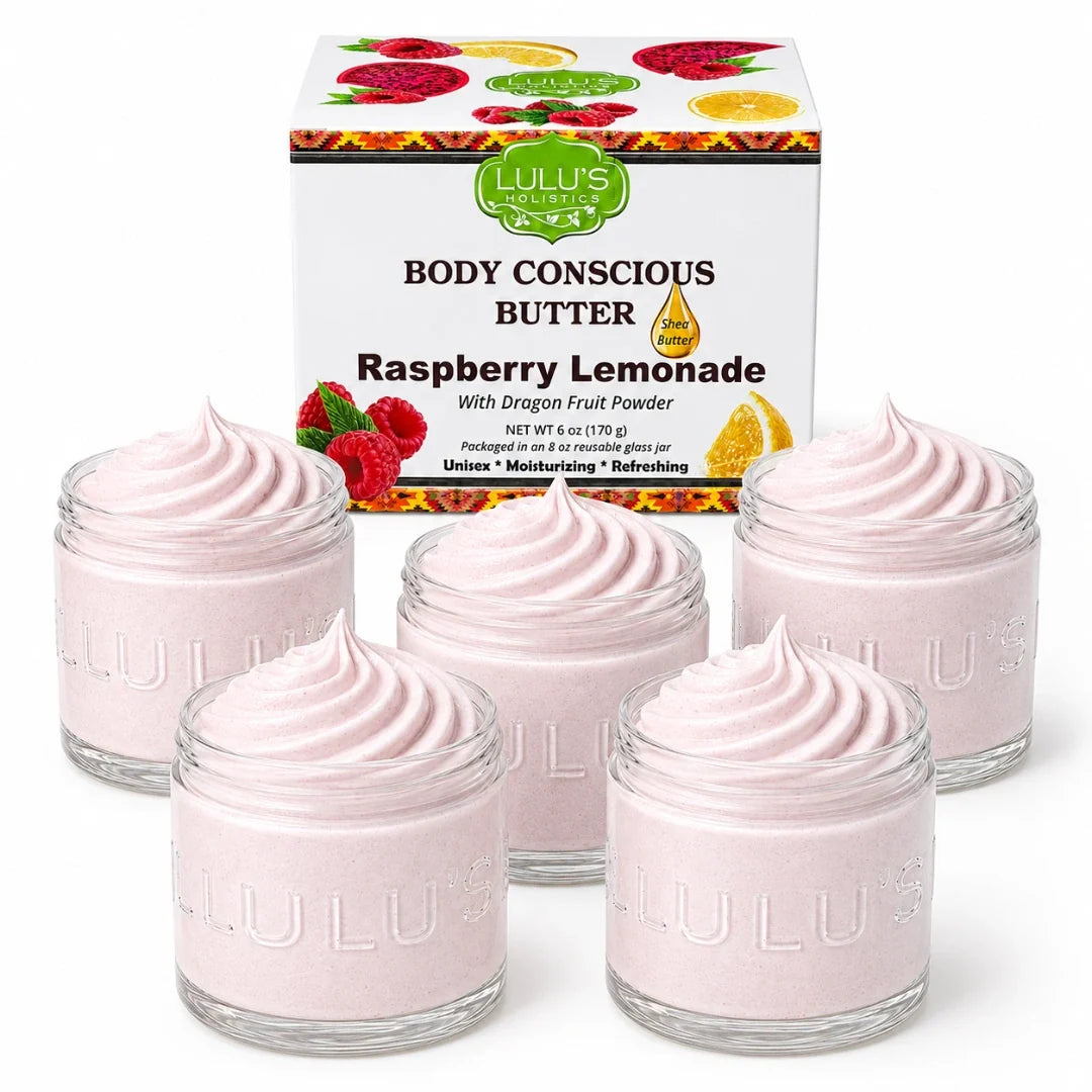 Lulu's Holistics Cedarwood & Coconut Whipped Body Butter – Deep Moisture for Dry Skin