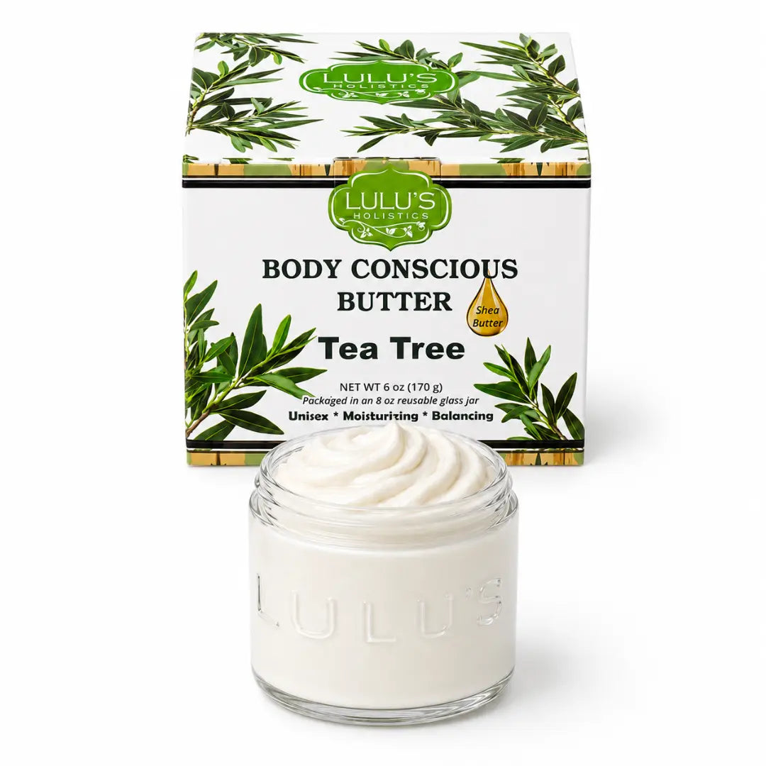 Lulu's Holistics Cedarwood & Coconut Whipped Body Butter – Deep Moisture for Dry Skin